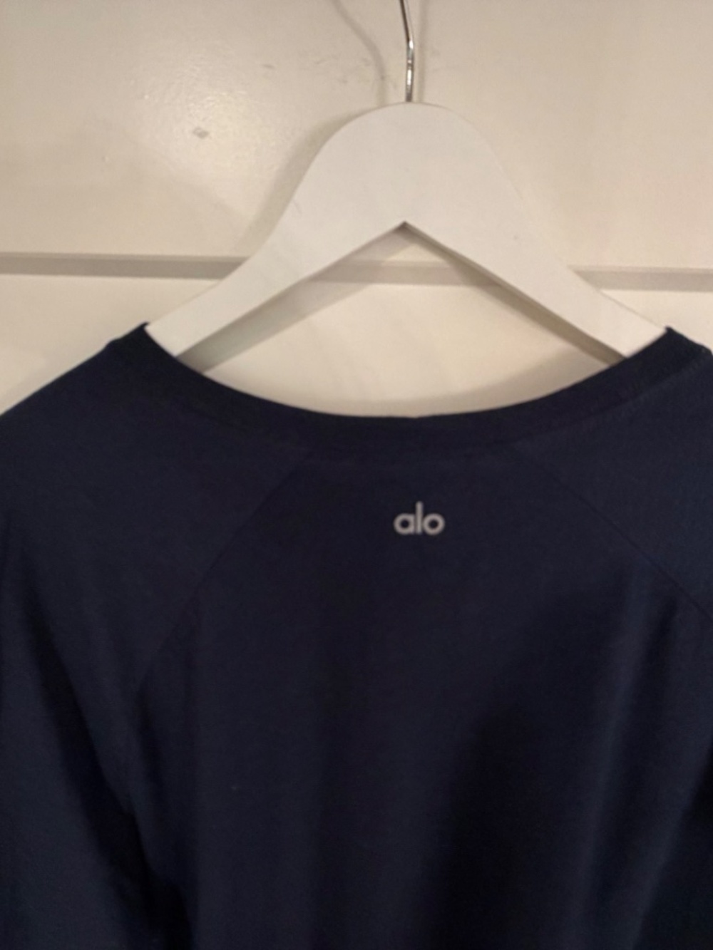 ALO MEN'S XL NAVY BLUE LONG SLEEVE T SHIRT TOP - Picture 7 of 8
